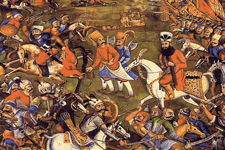 Middle Eastern Historical Painting