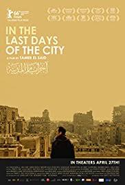 Film Poster: In the Last Days of the City
