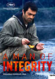 Iranian Film Poster: A MAN OF INTEGRITY