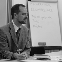 Dr. Tyler Fisher giving Lecture