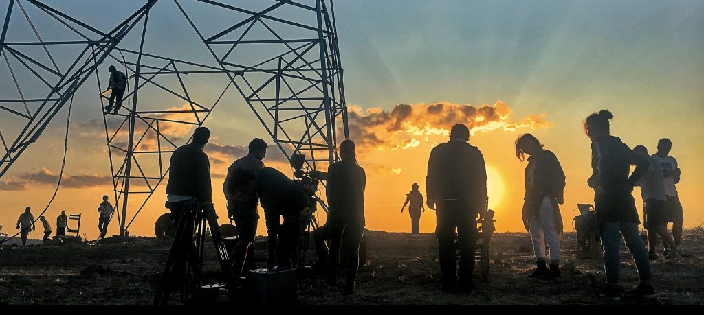 Shot from a movie scene