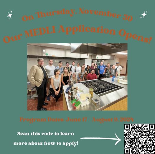 Flyer about MDLI Application Starting From November 30
