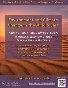 Annual MESP Conference: Environment and Climate Change in the Middle East April 12, 2024