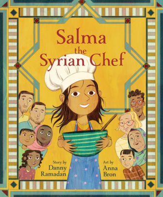 bookcover for "Salma, the Syrian Chef"
